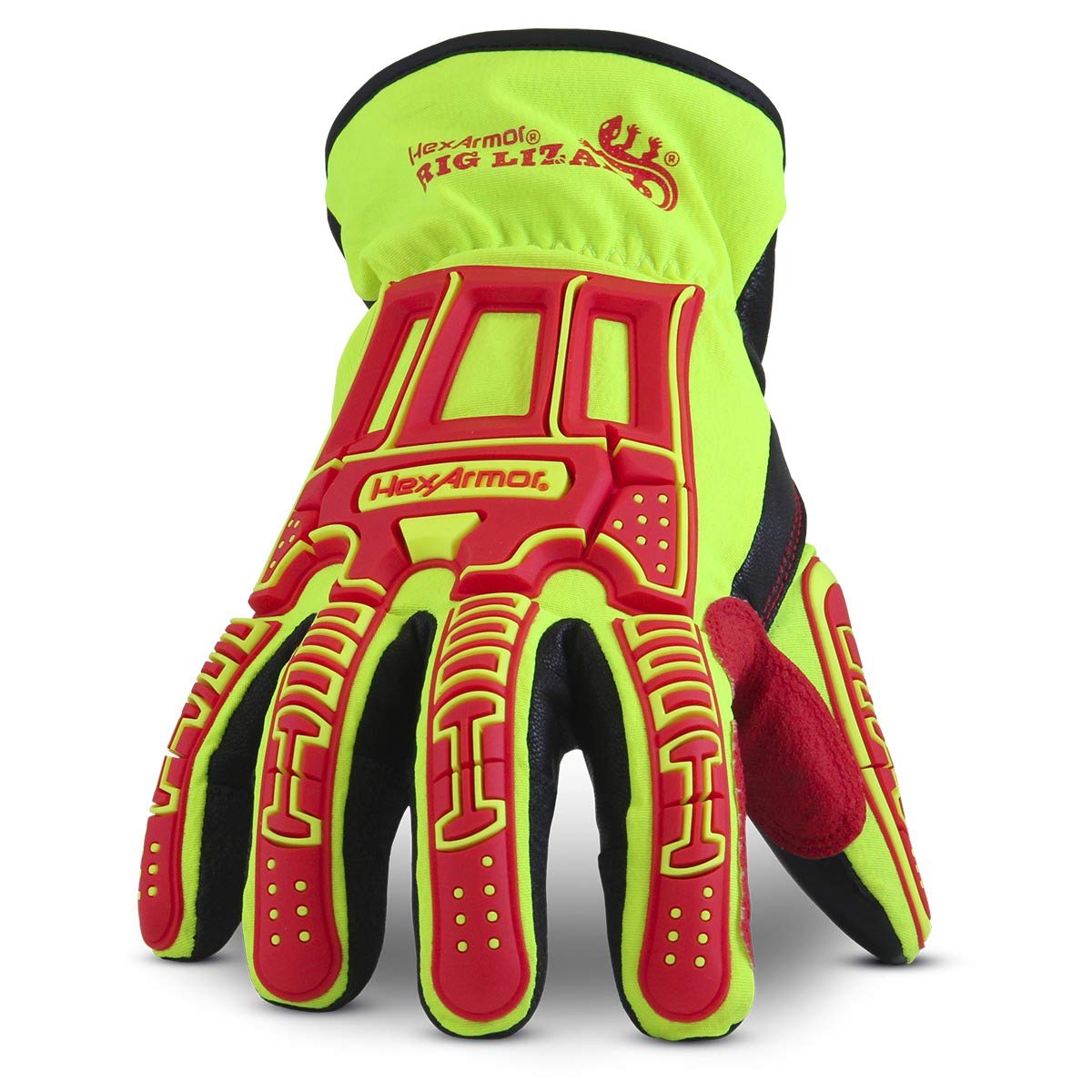 HexArmor Rig Lizard 2099 Double Coated Water Resistant Work Gloves with