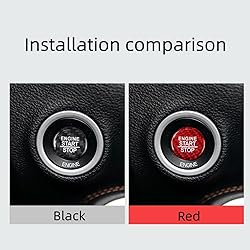 Engine Push Start Stop Button Cover Trim for Dodge