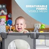 Kidoola Baby Playpen 150x180cm with Mesh Walls & Balls view 6