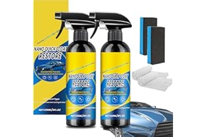 Nano Quick Coat Restore, Quick Coat Restore Coating Spray, 2026 Advanced Automobile Quick-Acting Coating Agent, with Dust Proof and Glazing Effects Long-Lasting Car Showroom Gloss (2pcs)
