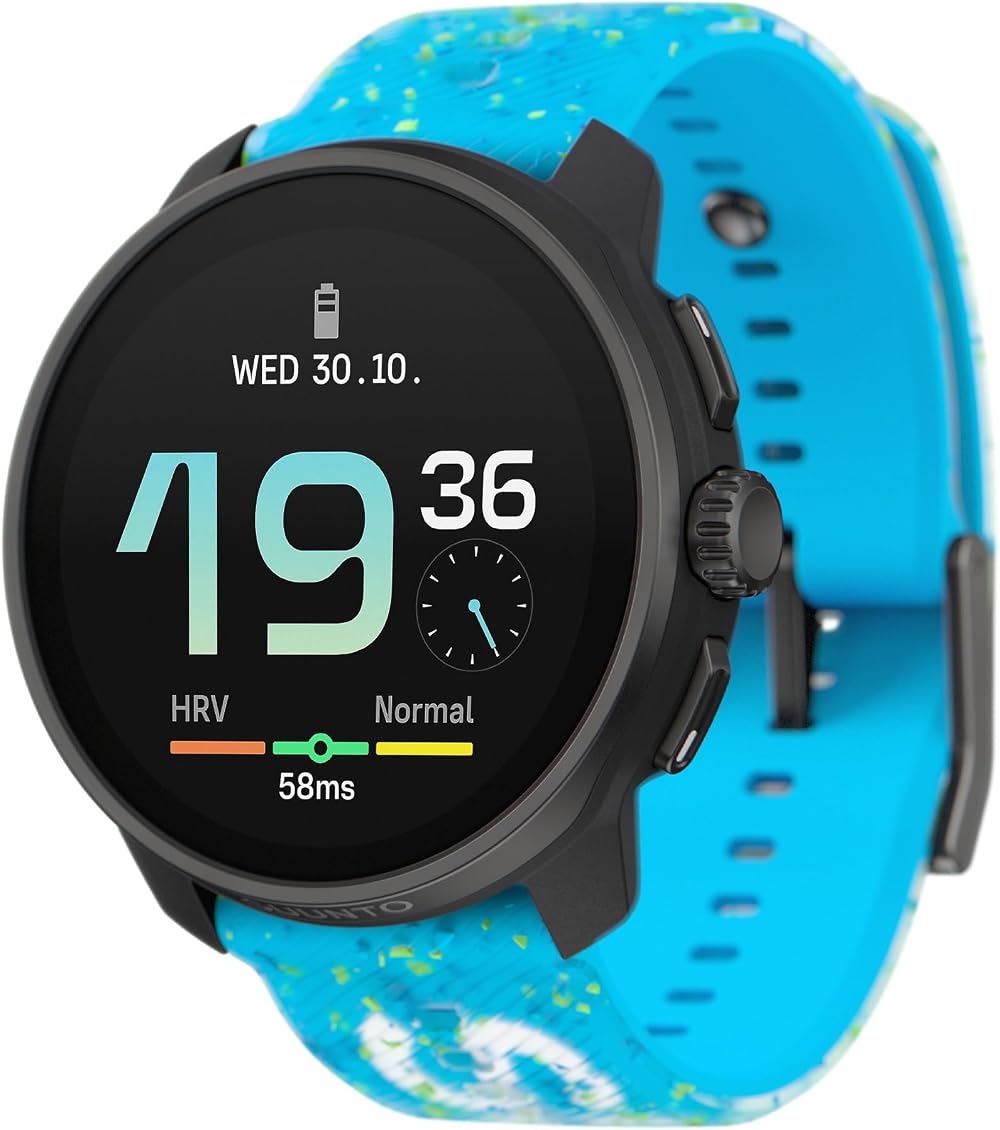Suunto Race S GPS Sports Watch High-Res AMOLED Dualband GNSS Global Offline Map