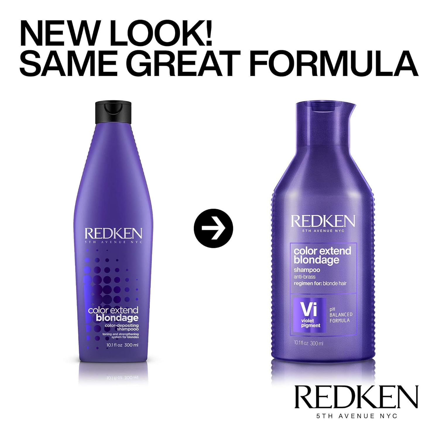 Redken Color Extend Blondage Color Depositing Purple Shampoo | For Blonde Hair | Neutralizes Brassy Tones In Blonde Hair | With Salicylic Acid | 10.1 Fl Oz, 10 fl. oz: Premium Beauty