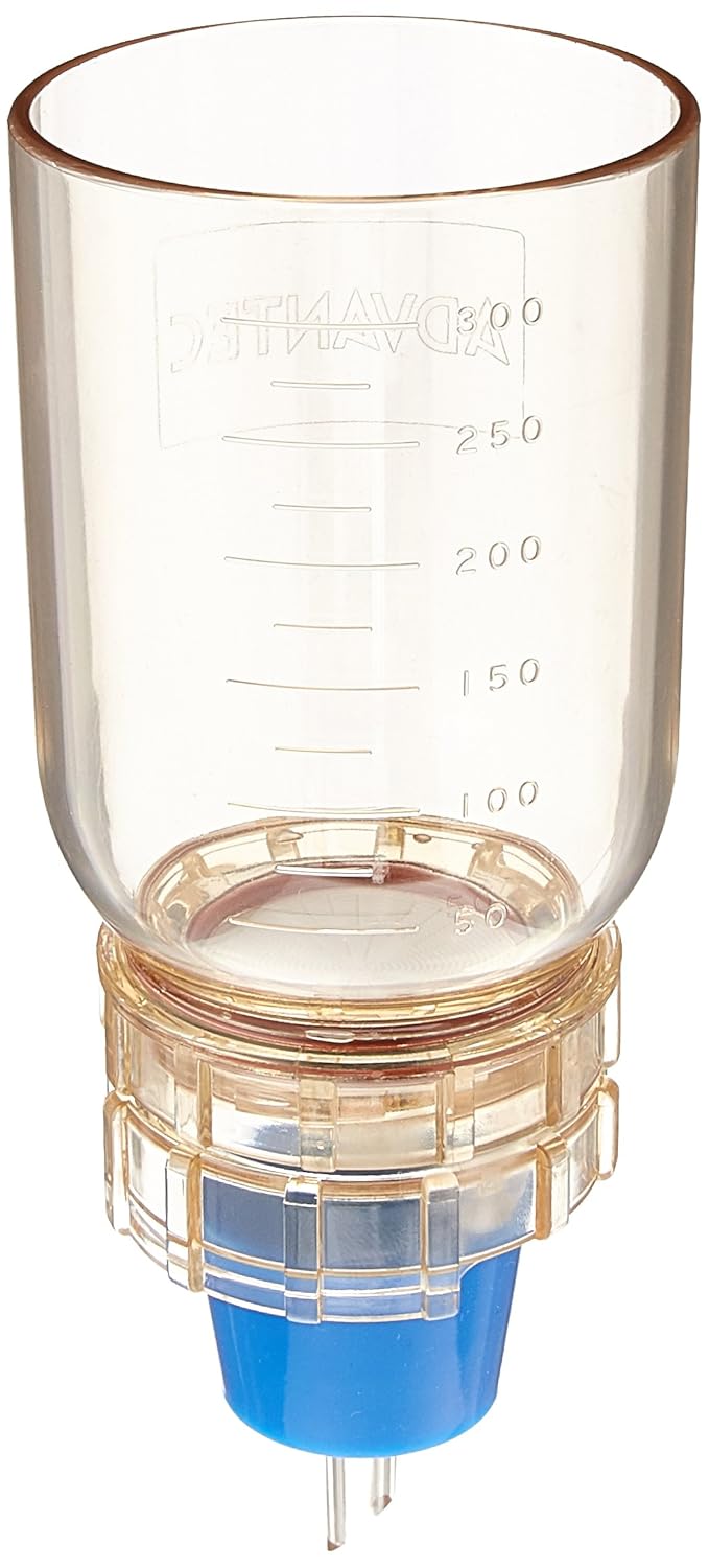 Advantec 43301030 Aseptic Polysulfone Filter Holder, 300 mL, with