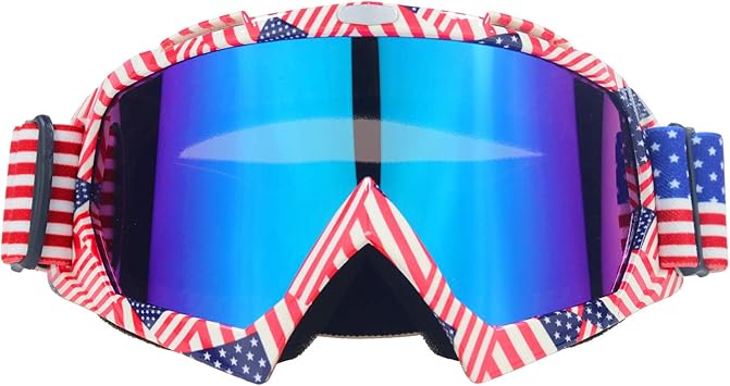 American flag dirt bike goggles Clearance