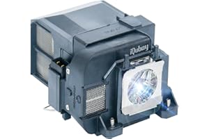 iQubay ELP-LP77/V13H010L77 for Epson Powerlite EB-1970W 1975W 1980WU 1985WU 4550 4650 4750W 4770W 4855WU 4950WU 4955WU G5910 HC1440 PC 1985 H543C H544C H545M H546M/563C Replacement Projector Lamp Bulb