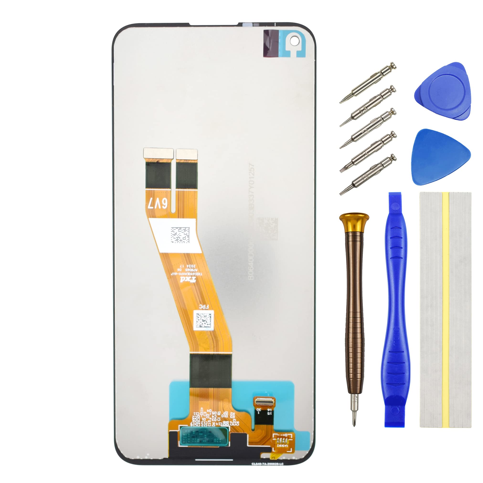 Double Sure Full LCD Display Touch Digitizer Screen Replacement for Nokia 5.4 Nokia 3.4 Black 6.39"