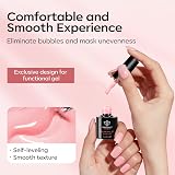 Modelones Builder Gel 6 Colors 8-in-ONE Pink Clear Nail Builder Gel Set view 7
