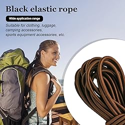 1/4" Bungee Shock Cords with Hooks, 32 Feet Elastic