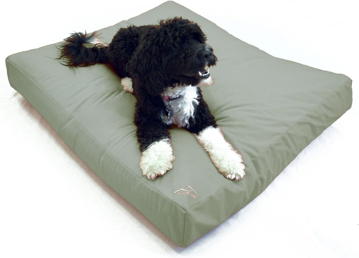 Best Waterproof DIY Replacement Dog Bed Cover; Washable Made in USA (Heather Gray, Medium; 30 x 24 x 4)
