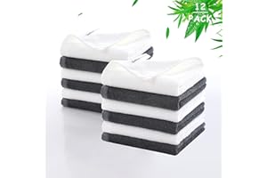 JEFFSUN Wash Cloths 12 Pack, Reusable Makeup Eraser Towel, 13x13 inch Large Washcloths for Face and Body, Super Soft and Skin Friendly Face Towel on Sensitive Skin, Easy to Rinse Grey Facial Cleaning Cloths