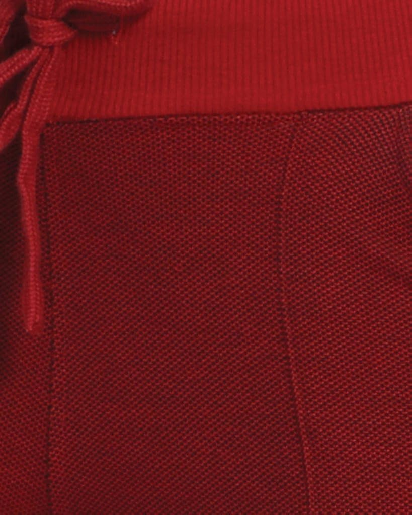 campus sutra women cotton track pant-maroon