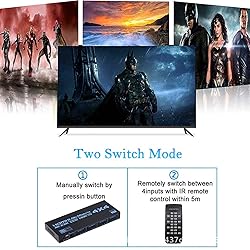 Explosive HDMI 2.0 4k Matrix switcher 4X4 Switching