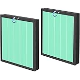Vital 100S-P Toxin Absorber Replacement Filter Compatible with LEVOIT Vital 100S and 100S-P Air Purifier, Vital 100S-P Toxin Absorber Filter for Vital 100S-RF-TX, 2 Pack, Green