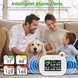18-in-1 Smart Air Quality Monitor - Indoor WiFi Air