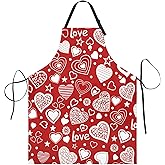 Vrysenium Apron Adjusted Neck Strap with 2 Pockets Waterproof Kitchen Chef for Cooking Grill BBQ Baking