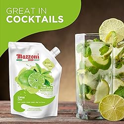 Mazzoni Real Lime Juice, 100% Pure Just Lime