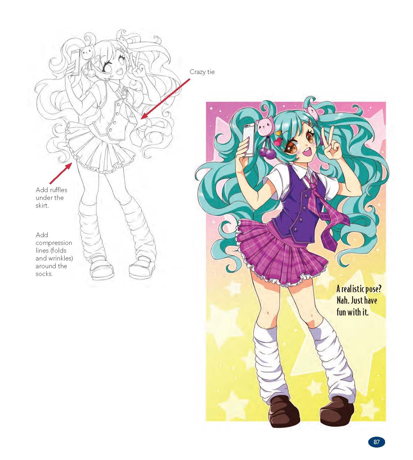 Master Guide to Drawing Anime: Amazing Girls: How to Draw Essential Character Types from Simple Templates – A How to Draw Anime / Manga Step by Step ... Master Guide to Drawing Anime) (Volume 2)