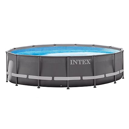 Amazoncom Intex 14ft X 42in Ultra Frame Pool Set With Filter Pump