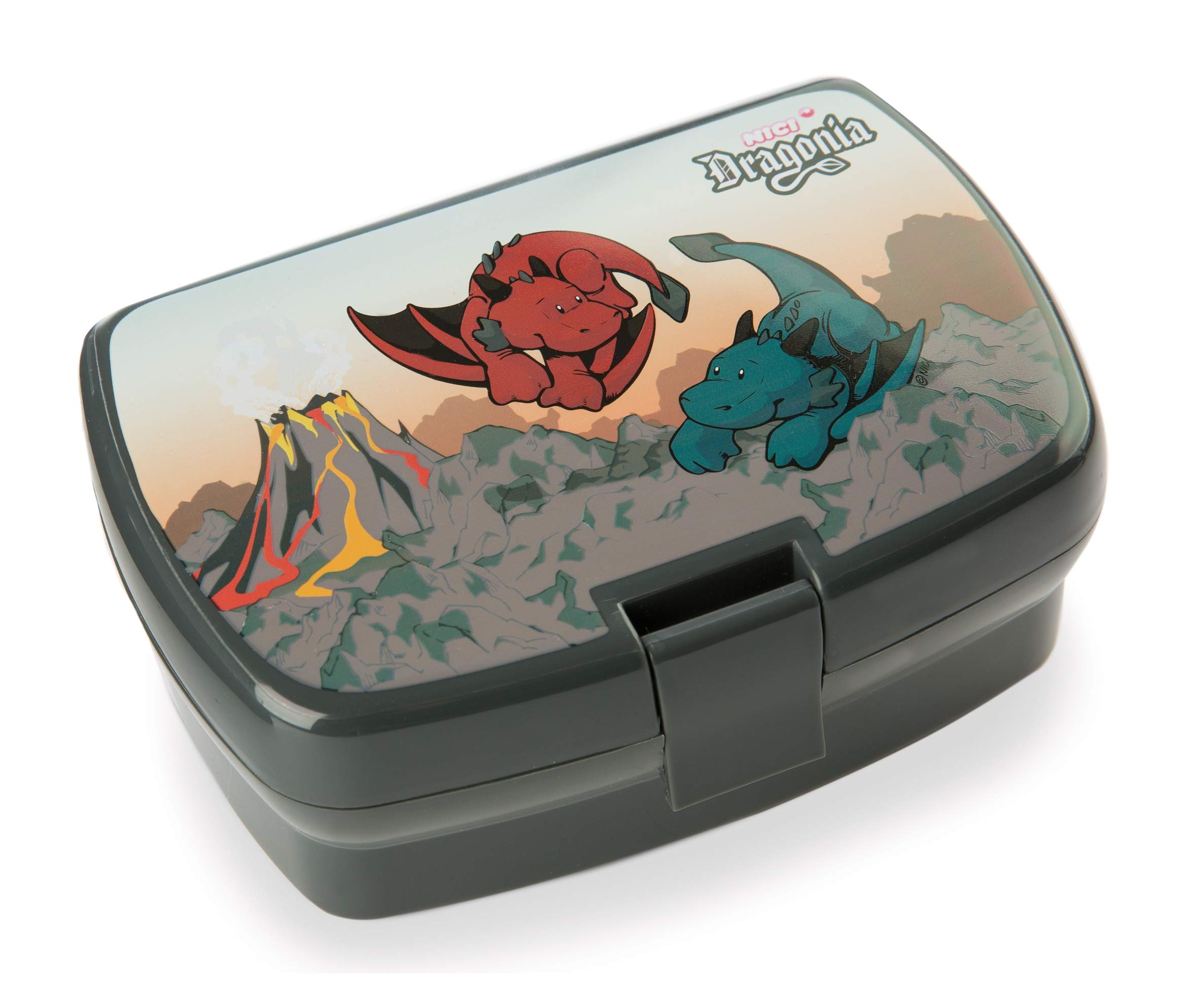 NICI Lunch box Dragonia 18 * 12,5 * 6,5cm