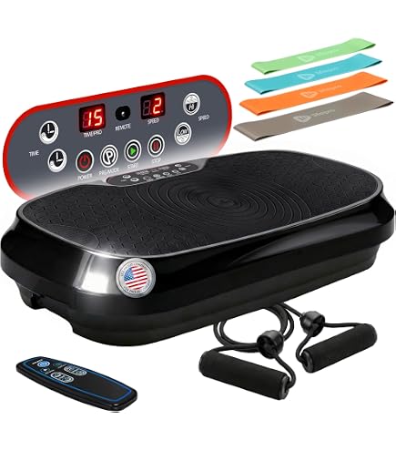 Amazon.com : Mini Vibration Plate Machine – Portable, Wireless