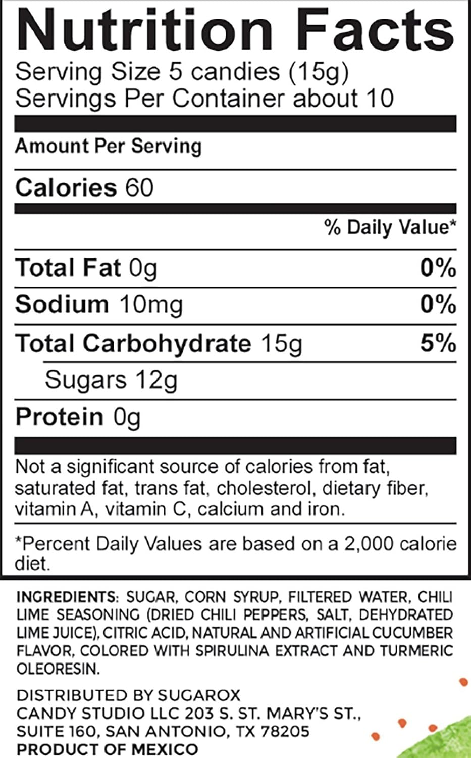 Tajin Seasoning Nutrition Facts Blog Dandk