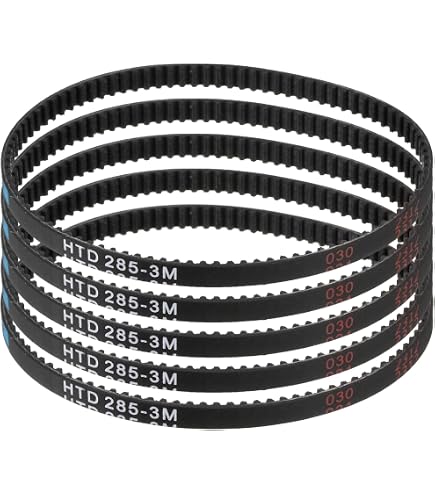 Courroie Synchrone T5 325 Mm – Largeur 4/5/6/8/9 Mm – Caoutchouc Robuste Pour Poulie Dentée Trapézoïdale