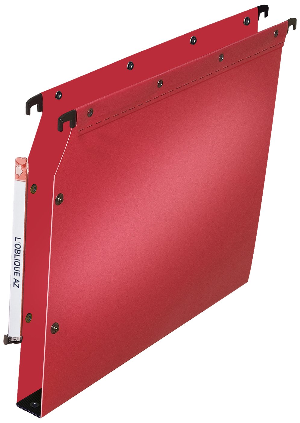 L 'Oblique AZ Fun Suspension Files A4 30 mm Base red