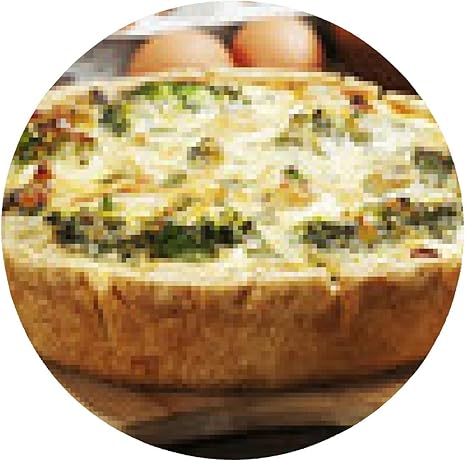 Tapis De Souris Quiche Lorraine Avec Du Poulet Les Champignons Et