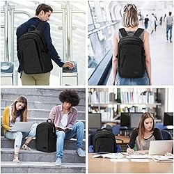 Mancro Business Travel Laptop Backpack, Anti Theft