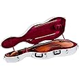 ABS Molded Cello Case with Wheels in Silver- For Both 4/4 Full Size and 3/4 Size