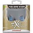 SYLVANIA - H7 (64210) SilverStar zXe GOLD High Performance Halogen Headlight Bulb - Headlight & Fog Light, Bright White Light Output, Best HID Alternative, Xenon Charged Technology (Contains 2 Bulbs)