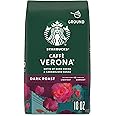 Starbucks Ground Coffee, Dark Roast Coffee, Caffè Verona, 100% Arabica, 1 bag (18 oz)