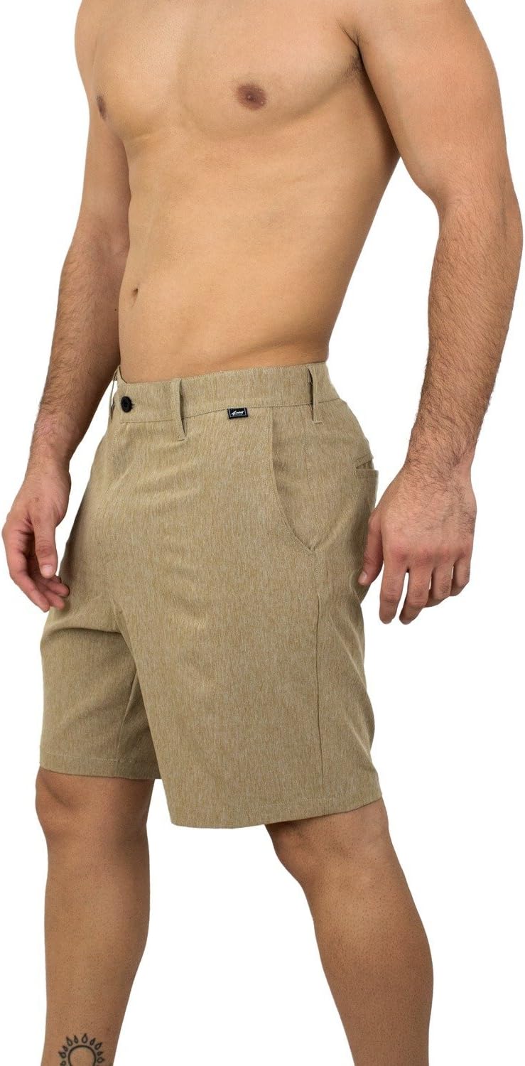 Tom Khaki 20" Hybrid Walking Short