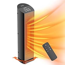 QOWETU Space Heater for Indoor Use with Remote