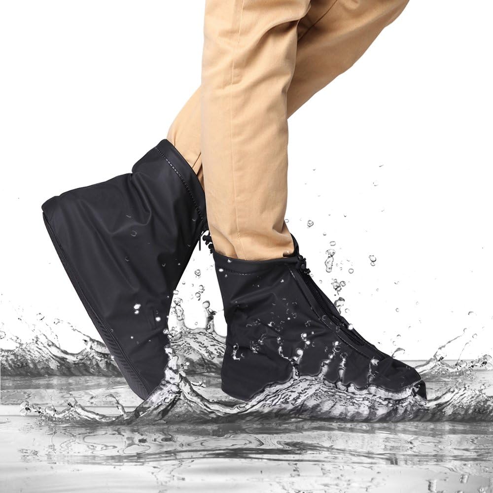 2win2buy Reusable Washable Clean Shoe Cover Anti Slip Snow Dust Oil Rain [Heavy Duty] Waterproof. Applicable for Travel Medic Walking Running Activities.