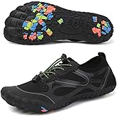 LIZRHA Water Shoes for Men and Women Quick Dry Aqua Swim Barefoot Shoes for Outdoor Fishing Beach Pool Boat Surfing Walking Water Park and Yoqa Activities