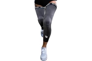 VS VITAL SALVEO Vital Salveo Recovery Compression Sports Full Leg Sleeve Thigh Calf Long Knee Support Basketball(1 Pair)