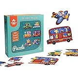 Nifyto Traffic Tools Jigsaw Puzzles 140pieces for Kids Age 3-5/4-8,Table Game for Kids, Montessori Puzzles for preschoolers T