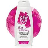 Punky 3-in-1 Color Depositing Conditioner &amp; Cleanser, Pinktabulous, 8.5 oz | Quick &amp; Easy to Use Semi Permanent Hair Color, Temporary Hair Dye, Cleanses &amp; Conditions, Sulfate-Free &amp; Vegan