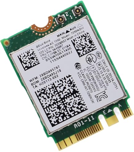 Amazon.com: Intel Dual Band Wireless-ac 7260 7260ngw Ngff Pcie
