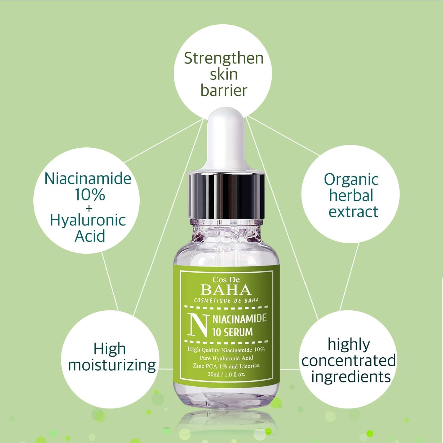 cos de baha niacinamide serum