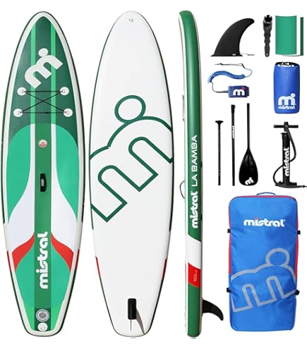 Mistral SUPボード Mistral Inflatable Stand Up Paddle Board, 10'6''x33''x 6