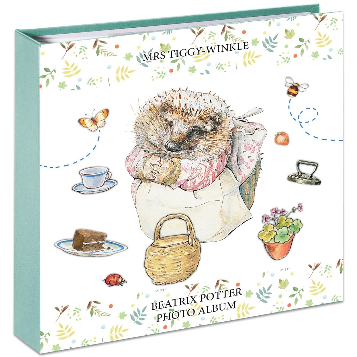 Robert Frederick, The World of Beatrix Potter, Mrs Tiggywinkle Portrait Chunky Photo Album, Holds 100 Photographs 6 x 4 Inch — image 1