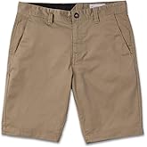 Volcom Men's Modern Fit 21" Chino Short, Khaki-New, 33