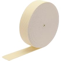 MECCANIXITY 1-Inch Wide Knit Elastic Band - 20 Yard Spool, Wine Red, High Elasticity For Sewing & Crafts