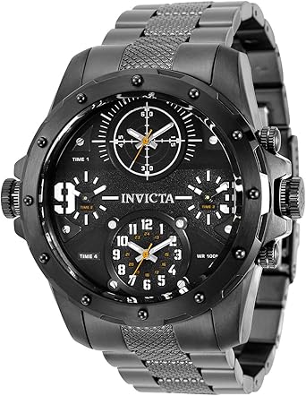 INVICTA Reloj Analógico para Hombre de Cuarzo con Correa en Acero Inoxidable 31143