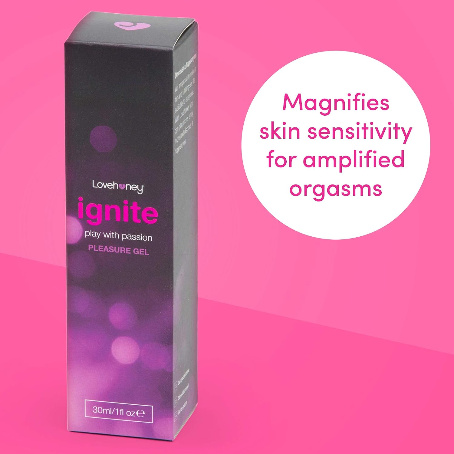 Lovehoney Ignite Water Based Lube Gel, Silky Tingle Lubricant & Licks for Men Women & Couples - Image 4