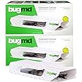 BugMD Cockroach Catcher (2 Pack, 24 Traps) - Indoor Cockroach Killer & Roach Trap, Sticky Trap for Insect, Glue Traps Pest Defense