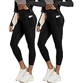 ODODOS 2-Pack Buttery Soft Lounge Yoga Leggings with Pockets for Women 23" / 25" / 28" High Waist Yoga Pants