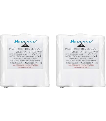 2x 10,8V 1100mAh NiMh Akku Für Motorola HNN9027 Radius P10 P50 Standard